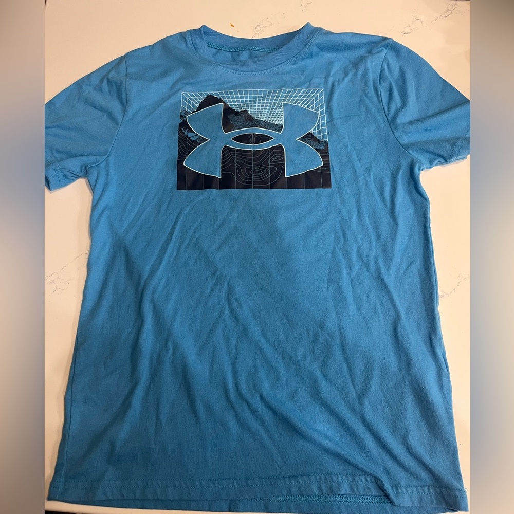 Under Armour Light Blue Graphic Tee